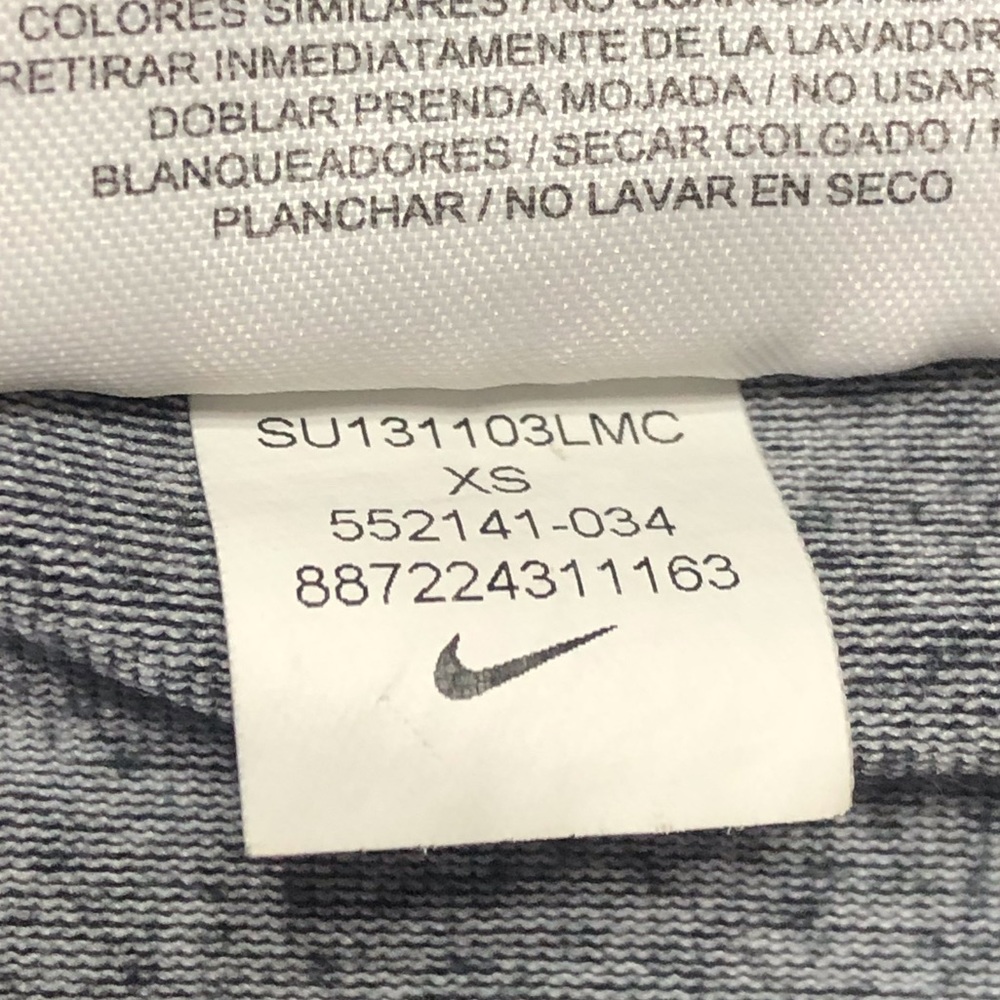 Nike Dark Grey Cropped Leggings 0110 - Picture 4 of 4